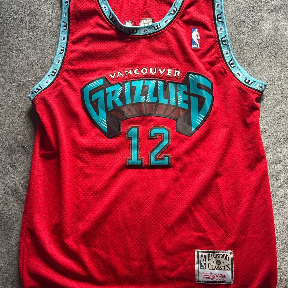 Vancouver Grizzlies Jersey